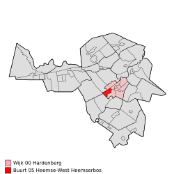 Locatie in de gemeente