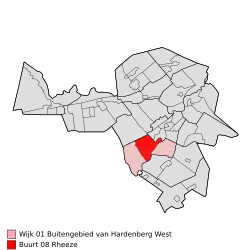 Locatie in de gemeente