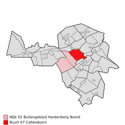 Locatie in de gemeente