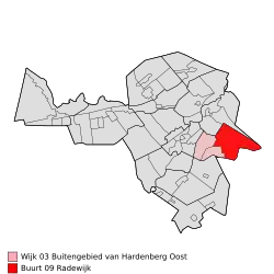 Locatie in de gemeente