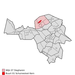 Locatie in de gemeente