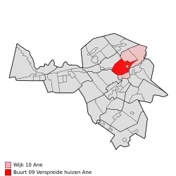 Locatie in de gemeente
