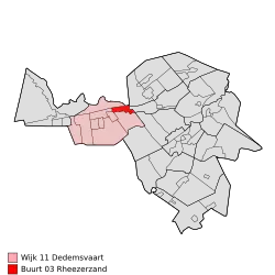 Locatie in de gemeente