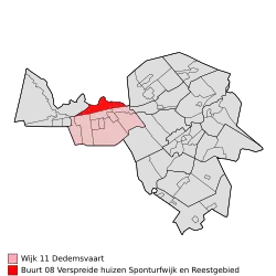 Locatie in de gemeente