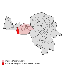 Locatie in de gemeente