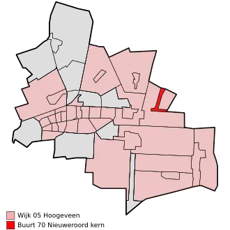 Locatie in de gemeente