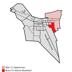 Locatie in de gemeente