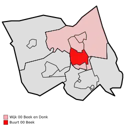 Beek binnen de gemeente Laarbeek