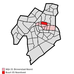 Locatie in de gemeente