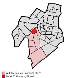 Locatie in de gemeente