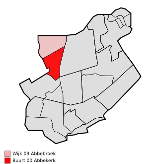 Kaart van Abbekerk