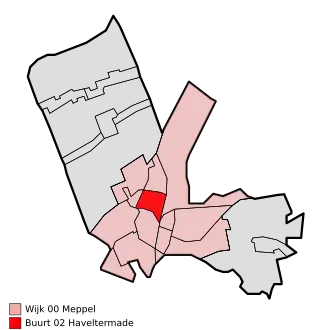 Map - NL - Meppel - Wijk 00 Meppel - Buurt 02 Haveltermade
