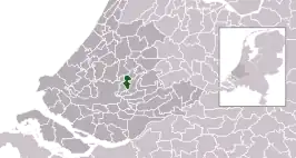 Kaart van Nieuwerkerk aan den IJssel