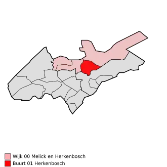 Kaart van Herkenbosch