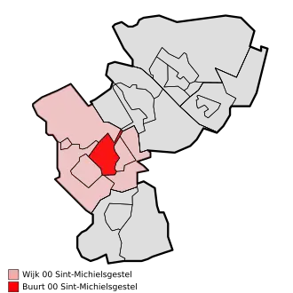 Kaart van Sint-Michielsgestel