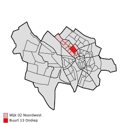 Locatie in de gemeente