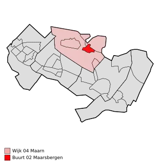 Kaart van Maarsbergen