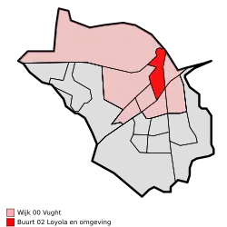 Locatie in de gemeente