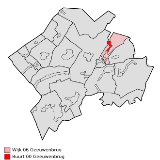 Kaart van Geeuwenbrug