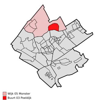 Locatie in de gemeente