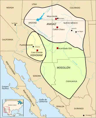■&nbsp;verspreiding van de cultuur