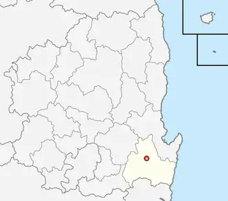 Kaart van Gyeongju-si