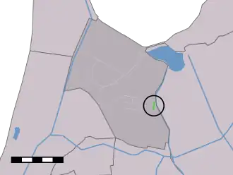 Kaart van Nieuwesluis