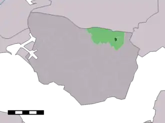 Kaart van 's-Heer Abtskerke