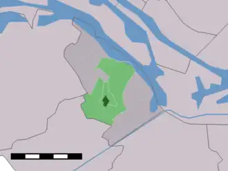 Kaart van Vierpolders