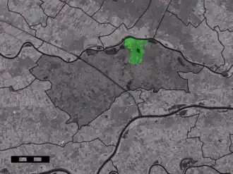 Kaart van Eck en Wiel