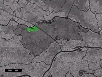 Kaart van Ravenswaaij