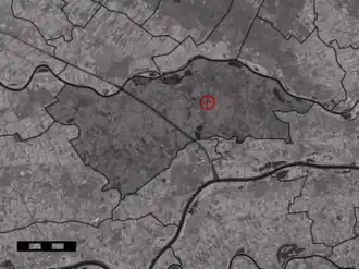 Kaart van Zwarte Paard