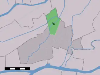 Kaart van Noordeloos