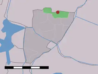 Kaart van Noordeinde