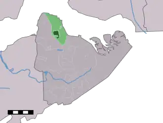 Kaart van Kloosterzande