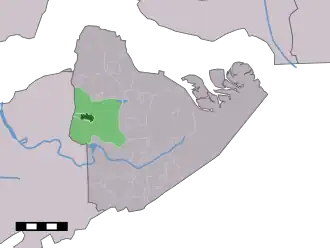 Kaart van Vogelwaarde