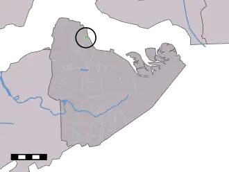 Kaart van Walsoorden