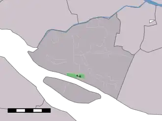 Kaart van Nieuwendijk