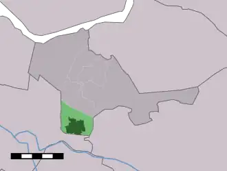 Kaart van Hoevelaken