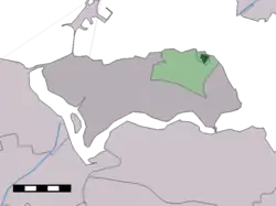Colijnsplaat in de gemeente Noord-Beveland