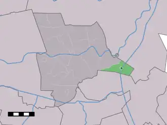 Kaart van Beerzerveld