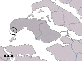 Kaart van Westenschouwen