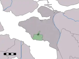 Kaart van Scherpenisse