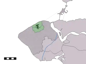 Kaart van Oostkapelle