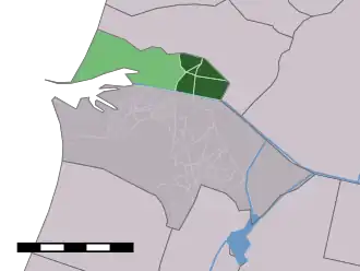 Kaart van Velsen-Noord