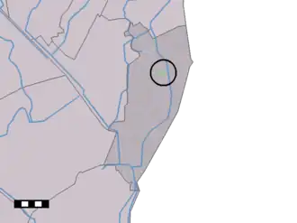 Kaart van Wollinghuizen