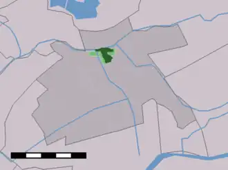 Kaart van Haastrecht