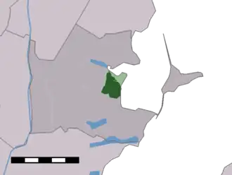 Kaart van Monnickendam