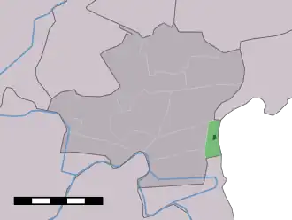 Kaart van Scharwoude