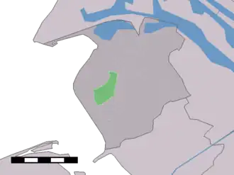 Kaart van Stuifakker